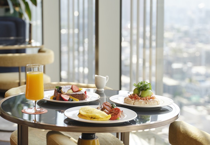 L'Escape Hotel dining room